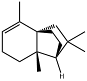 (-)-Α-新丁香三环烯,4545-68-0,结构式
