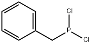 Benzyldichlorophosphine Struktur