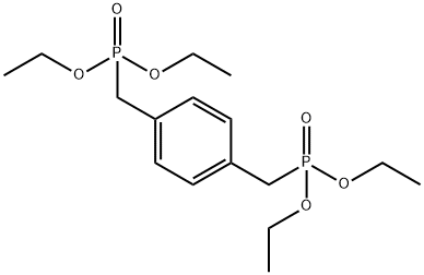 P-XYLYLENEDIPHOSPHONIC ACID TETRAETHYL ESTER Structure