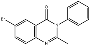 6-Bromo-2-methyl-3-phenylquinazolin-4(3H)-one Structure