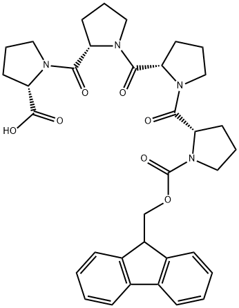 FMOC-PRO-PRO-PRO-PRO-OH, 454693-96-0, 结构式