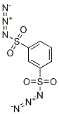 1,3-Benzenedisulfonyl diazide Structure
