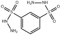 benzene-m-bis(sulphonohydrazide) Struktur