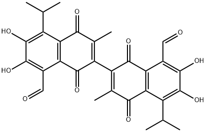 gossypolone Structure