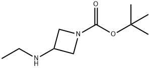 1-BOC-3-(乙基氨基)氮杂环丁烷,454703-23-2,结构式