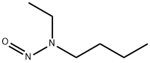 N-ニトロソエチルブチルアミン 化学構造式