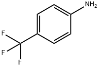 4-アミノベンゾトリフルオリド 化学構造式