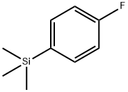 1-フルオロ-4-(トリメチルシリル)ベンゼン 化学構造式
