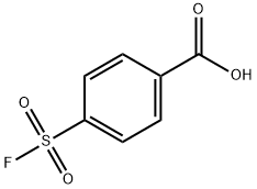 4-(フルオロスルホニル)安息香酸 化学構造式