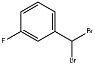 3-氟苯亚甲基二溴, 455-34-5, 结构式