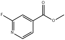2-氟吡啶-4-甲酸甲酯 结构式