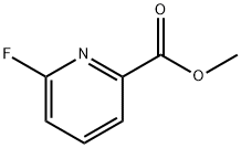 2-氟吡啶-6-甲酸甲酯,455-71-0,结构式