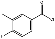 4-フルオロ-3-メチルベンゾイルクロリド 化学構造式