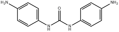 1,3-二(4-氨基苯基)脲, 4550-72-5, 结构式