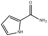 1H-ピロール-2-カルボキサミド 化学構造式