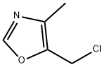 5-(CHLOROMETHYL)-4-METHYLOXAZOLE Structure