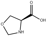 (S)-恶唑烷-4-羧酸 结构式