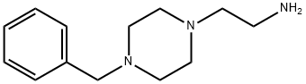 2-(4-苄基哌嗪基)乙基-1-胺 结构式