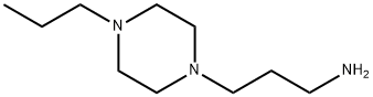 3-(4-丙基哌嗪-1-基)丙胺, 4553-24-6, 结构式