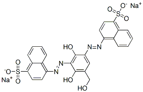 disodium 4,4'-[[2,4-dihydroxy-5-(hydroxymethyl)-1,3-phenylene]bis(azo)]bisnaphthalene-1-sulphonate