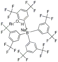 Borate(1-), tetrakis[3,5-bis(trifluoroMethyl)phenyl]-, sodiuM, hydrate (9CI) Structure