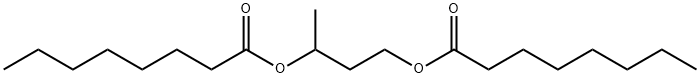 1,3-butanediol-1,3-dioctanoate Structure