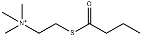Butyrylthiocholine Structure