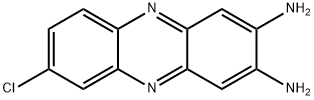 2,3-DIAMINO-7-CHLOROPHENAZINE,4559-64-2,结构式