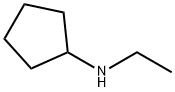 N-エチルシクロペンタンアミン 化学構造式