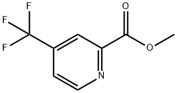 2-PYRIDINECARBOXYLIC ACID, 4-(TRIFLUOROMETHYL)-, METHYL ESTER Structure