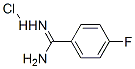 4-Fluorobenzamidine hydrochloride Struktur