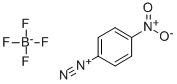 对硝基苯四氟硼酸重氮盐,456-27-9,结构式