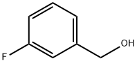 3-フルオロベンジル アルコール 化学構造式