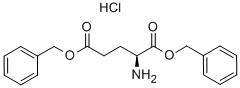 H-GLU(OBZL)-OBZL HCL Structure