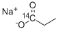 丙酸-1-14C钠盐 结构式