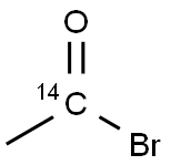 ACETYL BROMIDE, [1-14C] Structure