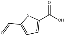 5-FORMYL-2-THIOPHENECARBOXYLIC ACID Structure