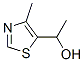 5-(1-hydroxyethyl)-4-methylthiazole Struktur
