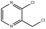 2-クロロ-3-(クロロメチル)ピラジン 化学構造式