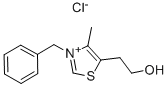 3-苄基-5-(2-羟乙基)-4-甲基氯化噻唑,4568-71-2,结构式