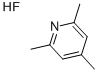 HYDROGEN FLUORIDE 2,4,6-COLLIDINE COMPLEX Structure