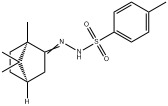 (1R)-(+)-樟脑P-甲苯磺酰腙 结构式