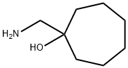 1-(アミノメチル)シクロヘプタンオール 化学構造式