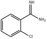 2-クロロベンゼン-1-カルボキシイミドアミド 化学構造式