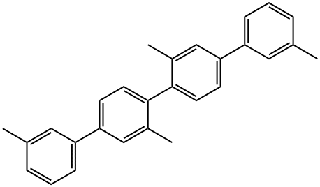 2'',3,3',3'''-tetramethyl-1,1':4',1'':4'',1'''-quaterphenyl 结构式