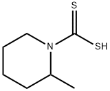 2-Methylpiperidine-1-dithiocarboxylic acid 结构式