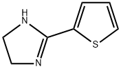 4,5-二氢-2-(2-噻吩基)-1H-咪唑, 45753-18-2, 结构式