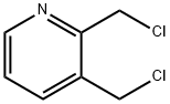 2,3-BIS(CHLOROMETHYL)PYRIDINE, 45754-12-9, 结构式