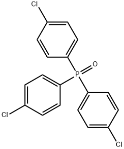 トリス(4-クロロフェニル)ホスフィンオキシド 化学構造式