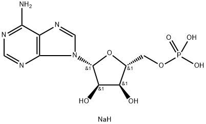 Adenosine 5'-monophosphate disodium salt Struktur